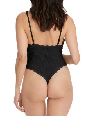 After Midnight Signature Lace Open Panel Teddy Bodysuit