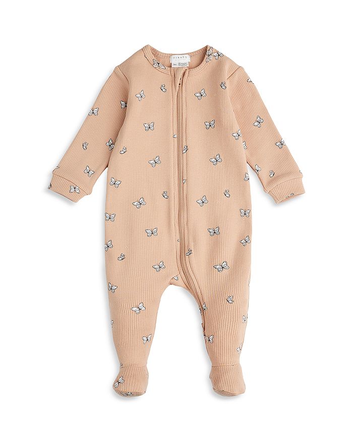 Petit Lem Ribbed Zip Sleeper - Bubblegum Stripes main image 0