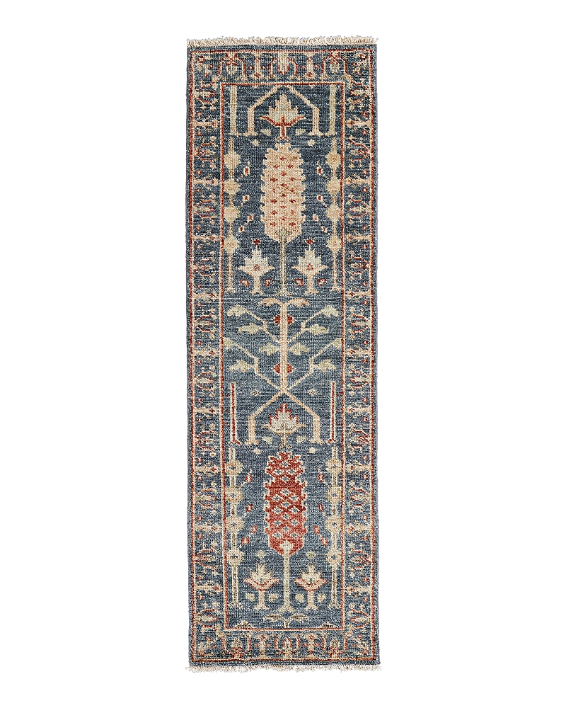 Feizy Carrington 9826499f Runner Area Rug, 2'6 X 8' In Blue/red