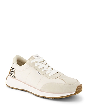 Shop Toms Women's Wyndon Almond Toe Sneakers In Natural