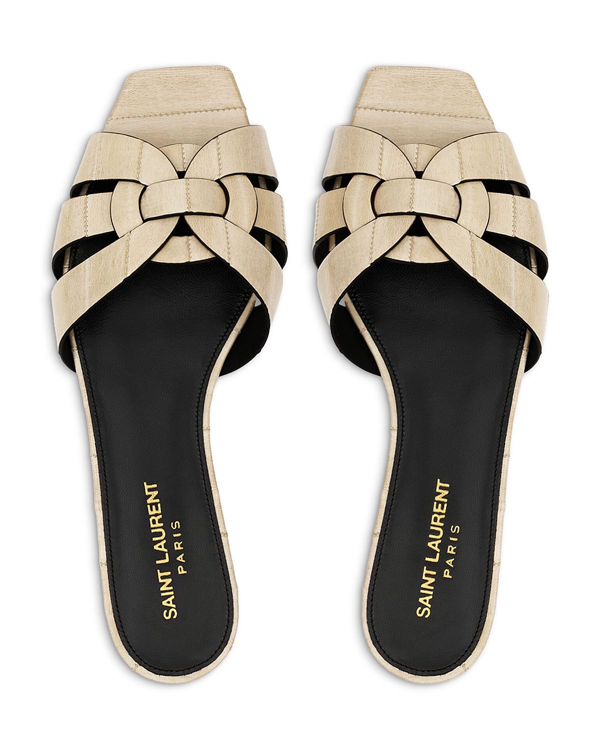 Saint Laurent Women's Tribute Mule Slides