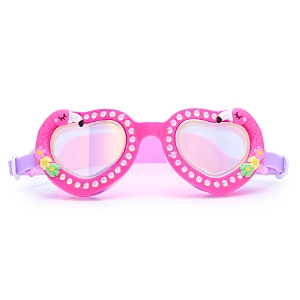 Shop Bling2o Girls' Tropical Toucan Flamingo Swim Goggles - Ages 2-7 In Pink