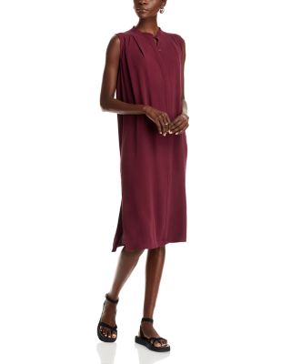 Eileen Fisher - Mandarin Collar Dress