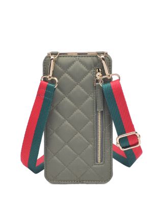 Duality Quilted Mini Crossbody Wallet