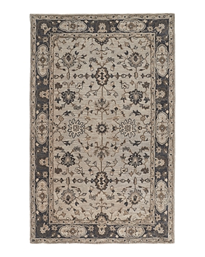 Shop Feizy Eaton 6548399f Area Rug, 2' X 3' In Gray/ivory