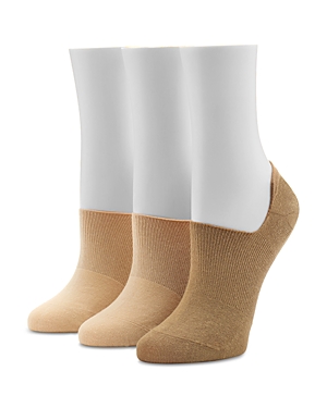 Shop Hue Arch Hug Socks, Pack Of 3 In Neutrals