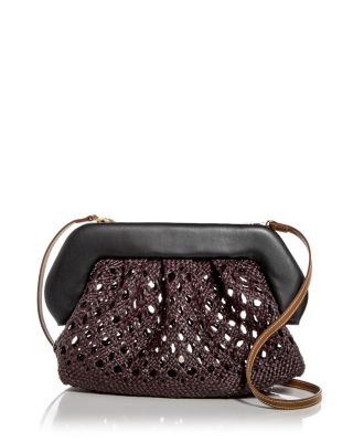 THEMOIRe Bios Straw Shoulder Bag