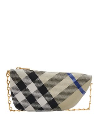 Burberry Check Micro Shield Sling Bag | Bloomingdale's