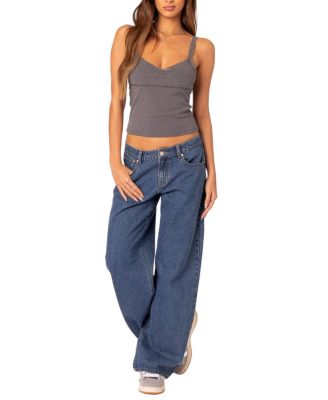 Amilia Lace Trim Tank Top