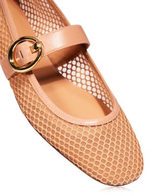 Women's Arabella Mesh Mary Jane Ballet Flats