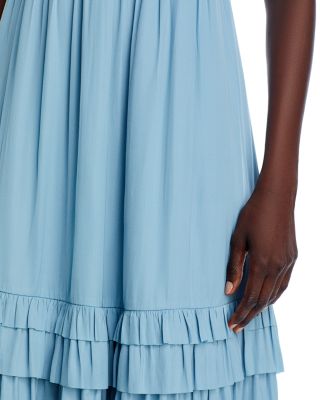Ruffled Midi Dress