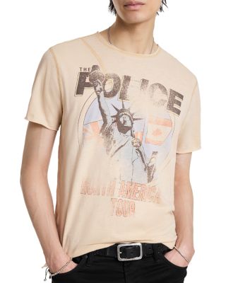 John Varvatos - Distressed Graphic Tee