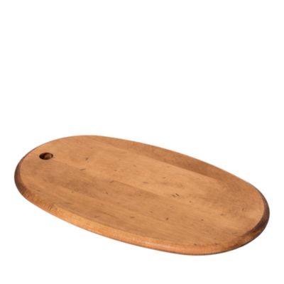 14&amp;quot; Distressed Maple Oval Serving Board