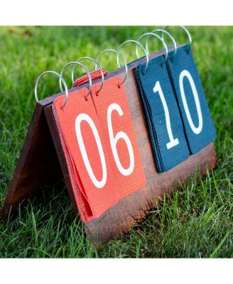 Portable Scoreboard for Outdoor Games