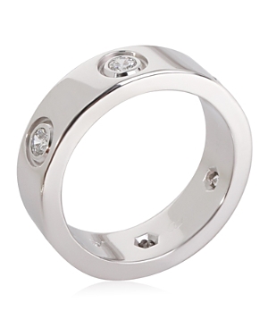 Shop Pre-owned Cartier  Cartier Love 18k White Gold Fashion Ring