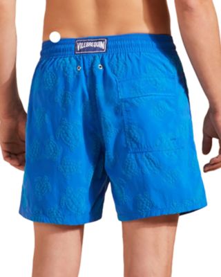 Moorea Flock Vendome Turtles Print 5" Swim Trunks
