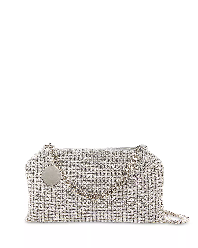 Stella McCartney Soft All Over Crystal Clutch