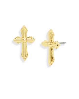 ALLSAINTS - Cross Stud Earrings