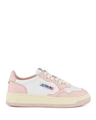 スニーカー Autry Medalist Platform Low Sneakers Autry Medalist Platform Sneakers In White Leather
