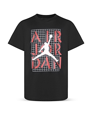 Shop Jordan Boys' Short Sleeved Graphic Tee - Big Kid In Black