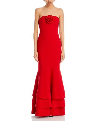 LIKELY - Levi Rosette Trim Gown