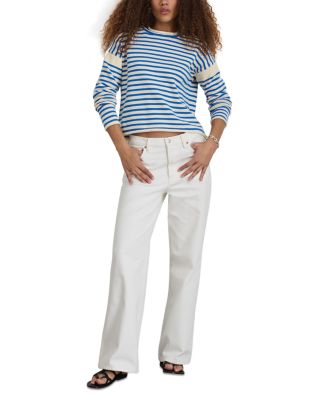 Mariner Striped Roll Neck Sweater 