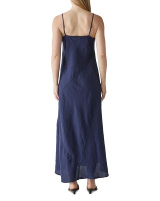 cecily satin dress Women's Prosperina Cecily Hot Pink Ruffle Neck Maxi Dress | Size: L