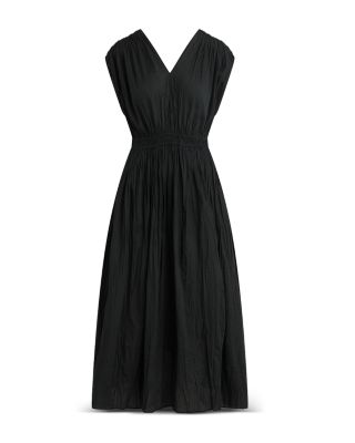 Joe's Jeans The Lania Crinkle Cotton Midi Dress | Bloomingdale's