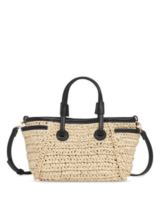 Whistles - Aylin Mini Straw Popper Tote