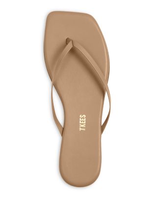 Women's Lily Square Toe Flip Flops
