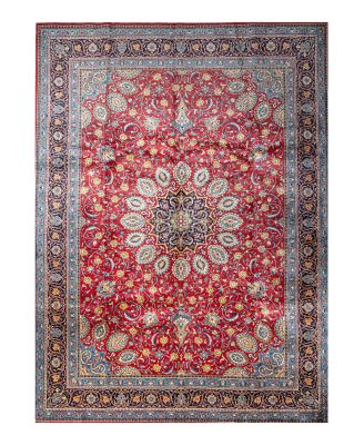 Bashian One of a Kind Sarouk Area Rug, 9'7 x 12'10
