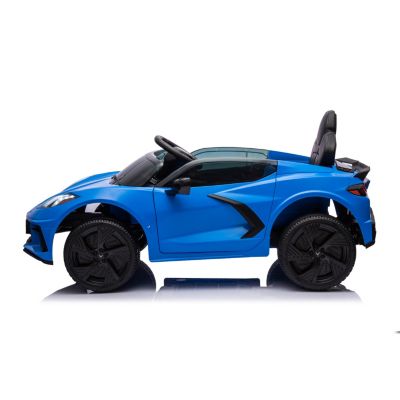  Corvette C8 Stingray 12V 1-Seater Ride on for Kids 3-8 - Ages 2-4