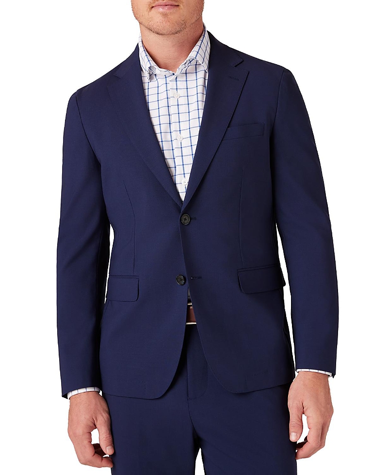 Mizzen + Main Fresco Suit Jacket Navy Solid In Navy