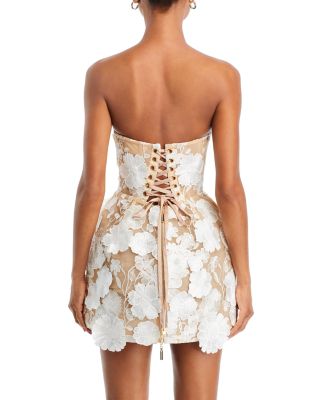 Jasmine Maraya White Mini Dress