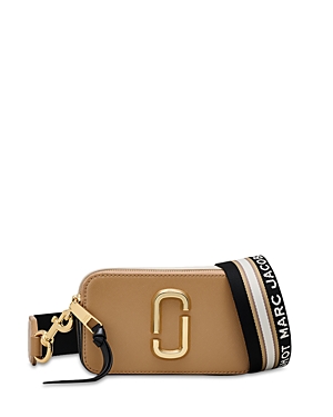 Shop Marc Jacobs The Snapshot In Camel Multi/gold