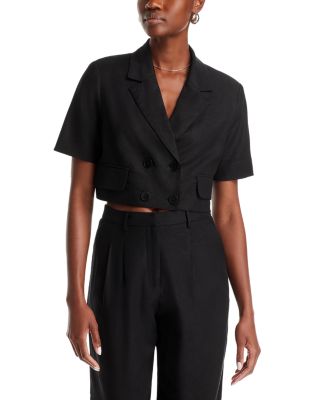 Lucy Paris Tia Cropped Blazer