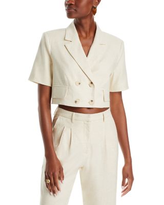 Lucy Paris Tia Cropped Blazer