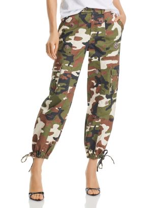 【U LAN】Shade Camo Balloon Snap Pants Shade camo balloon snap pants - U LAN