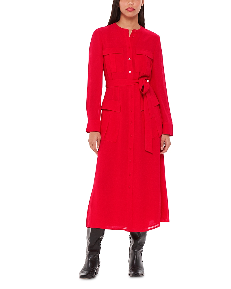 Whistles Nia Cargo Pocket Shirt Dress