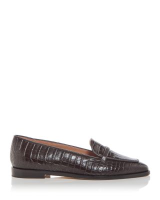 Women's Barry Croc Embossed Loafers