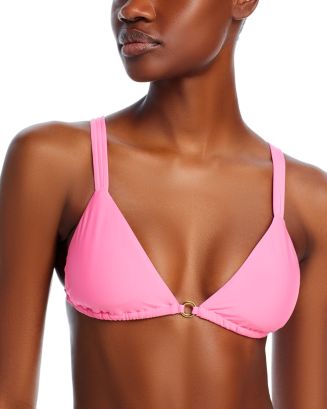 AQUA Triangle Bikini Top Exclusive Bloomingdale's