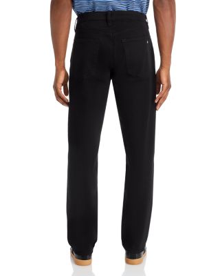 Fit 4 Authentic Stretch Straight Fit Jeans in Black