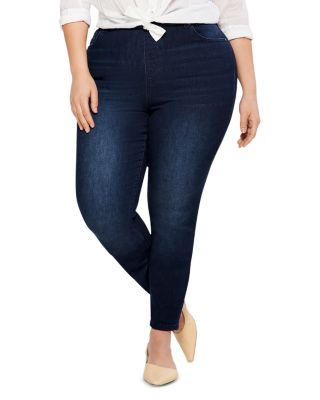 NIC+ZOE Plus - Mid Rise Ankle Jeans in Twilight