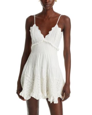 Bloomingdales white lace dress best sale