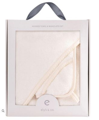 Unisex Hooded Towel & Washcloth - Baby