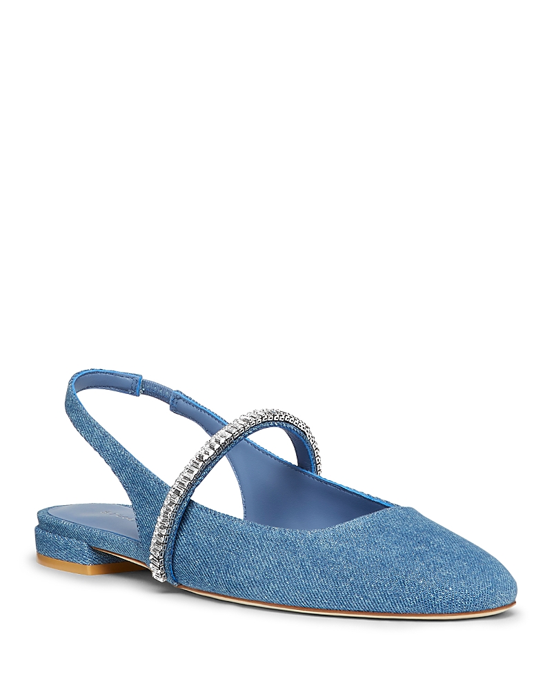 Stuart Weitzman Stefanie Slingback Flat In Washed