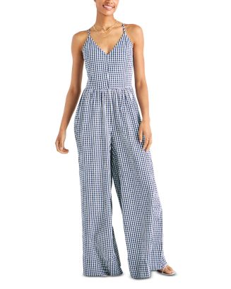 Splendid Gabrielle Gingham Jumpsuit | Bloomingdale's