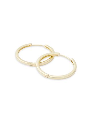 Timeless Hoop Earrings in 14K Gold Plated