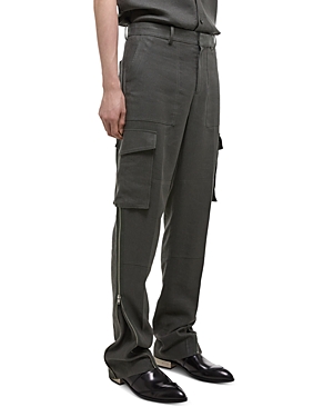 Helmut Lang Cargo Carpenter Pants In Gray