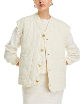 Fabiana Filippi - Gilet V Neck Padded Sweater Vest